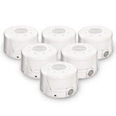 Yogasleep Dohm Classic: conjunto de 6 unidades en blanco, ideal para dormitorio limpio y silencioso