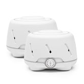 Yogasleep Dohm, dos unidades en blanco y gris, ruido blanco natural para dormir