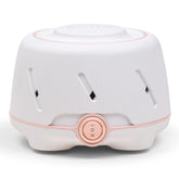 Yogasleep Dohm blanco, vista frontal, sonido natural para dormir mejor.