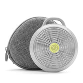 Yogasleep Hushh con estuche de viaje frente, ideal para dormir en movimiento