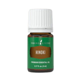 Young Living Hinoki para difusión en el trabajo, creando un ambiente concentrado.