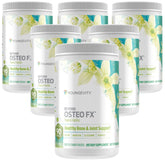 Pote de Youngevity Beyond Osteo FX con vainilla tropical para apoyar la salud ósea diaria