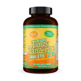 Youngevity Beyond Tangy Tangerine 2.0: botella frontal de 120 tabletas para apoyo diario de micronutrientes.
