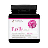 Youtheory B12B6 frasco con dosis diaria para energía sostenida