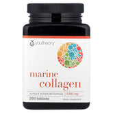 Youtheory colágeno marino tabletas en bote para piel radiante