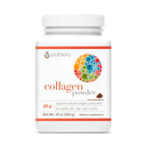 Youtheory Colágeno en polvo, envase 10 oz, práctico para tu rutina diaria.
