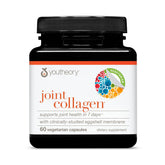 Youtheory Joint Collagen en envase con cápsulas vegetarianas para movilidad potencial.