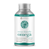 Youtheory Omega oceano-botella, cápsulas vegetales para Omega-3 diario.