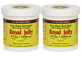YS Eco Bee Farms Jalea Real en miel: pack dúo para energía diaria.