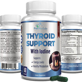 YUMMYVITE Thyroid Support cápsulas: energía diaria y claridad mental potencial.