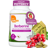 Zahler Berberina con berbevis, frasco de cápsulas, apoyo potencial a la glucosa