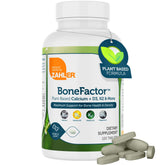Zahler Bonefactor calcio vegetal para huesos fuertes y articulaciones ágiles.