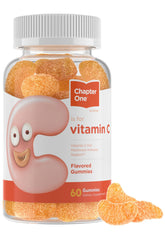 Gomitas Zahler Capítulo Uno Vitamina C sabor naranja, 125 mg por gomita para apoyo diario