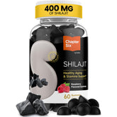 Gomitas Zahler Capitulo Uno Shilajit envase frambuesa para energía diaria