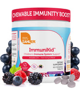 Botella Zahler Kids Immune, vista frontal para defensa diaria de niños