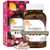 Caja de Zahler Revolution, vista frontal, solución integral para la salud urinaria femenina.