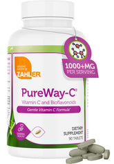 Zahler Vitamina C 1000 mg con bioflavonoides, tabletas, apoyo inmunitario diario y antioxidante.
