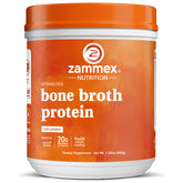 Zammex Caldo de Hueso de Res, empaque frontal, ideal para iniciar su uso en recetas