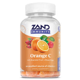 Gomitas ZAND Inmunidad Naranja en frasco, sabor cítrico y apoyo diario.