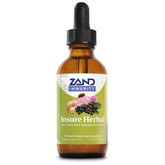 Botella de ZAND Insure Herbal con cuentagotas para dosis diaria.