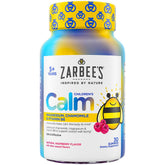 Gomitas Zarbee’s Naturals para niños con sabor a frambuesa, apoyo para la calma diaria.