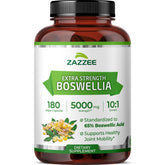 Zazzee Boswellia extracto 10x, cápsulas: posible apoyo a la movilidad diaria.