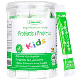 ZEBORA Kids Probiotic sobres-30: dosis diaria fácil de añadir a comidas o bebidas.