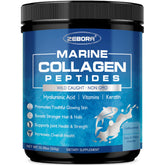 ZEBORA colágeno marino en bote para brillo saludable de la piel