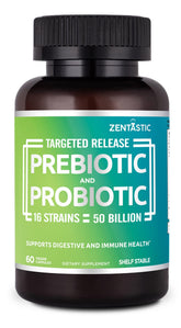 Zentastic Probiotics – botella-vertido para apoyo digestivo diario