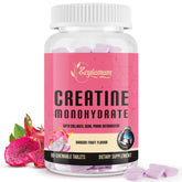 Zeylamum Creatine para mujeres en botella, apoyo a la fuerza y recuperación