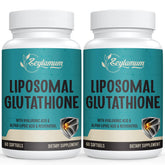 Zeylamum Glutatión Liposomal - botella para apoyo antioxidante diario.