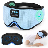 ZHENYEMEI máscara de sueño 3D con auriculares Bluetooth para dormir sin distracciones
