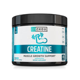 Zhou Creatine Monohidrato en pote para entrenamientos sostenidos