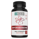 ZHOU Dihidroberberina 100 mg cápsulas para energía diaria