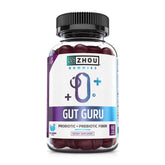 Gomitas Zhou Gut Guru en empaque, opción conveniente para apoyo digestivo diario.