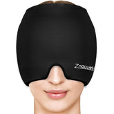 Gorro ZNÖCUETÖD con ajuste 360 para alivio cómodo de migraña.