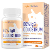 Zypherionixis colostro bovino 1300mg cápsulas para apoyo inmunitario diario
