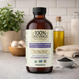 Etiqueta 100% NATURALS, origen turco y orgánico, sabor suave.