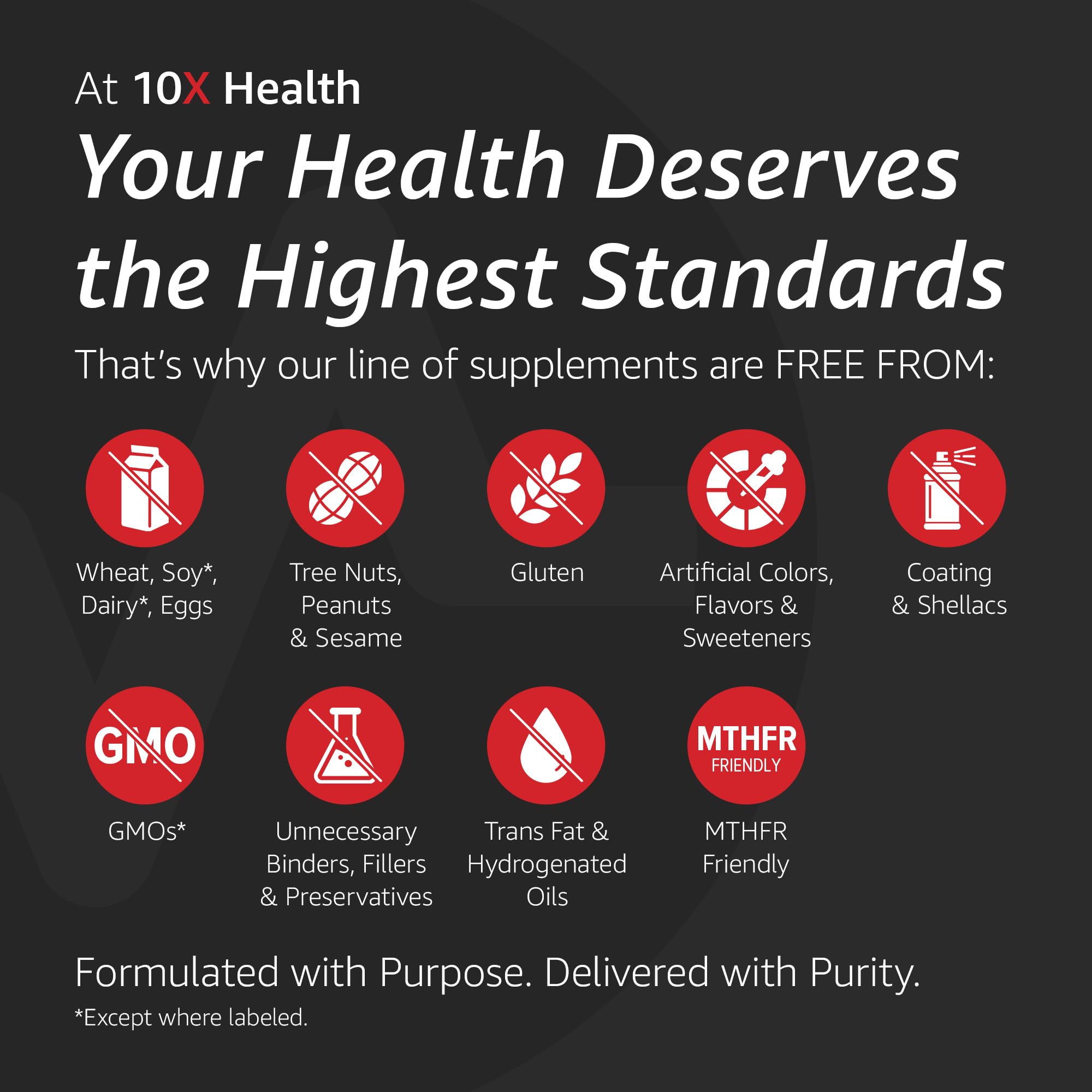 NAC en 10X Health System para apoyo a la salud celular.