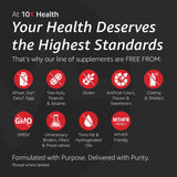 NAC en 10X Health System para apoyo a la salud celular.