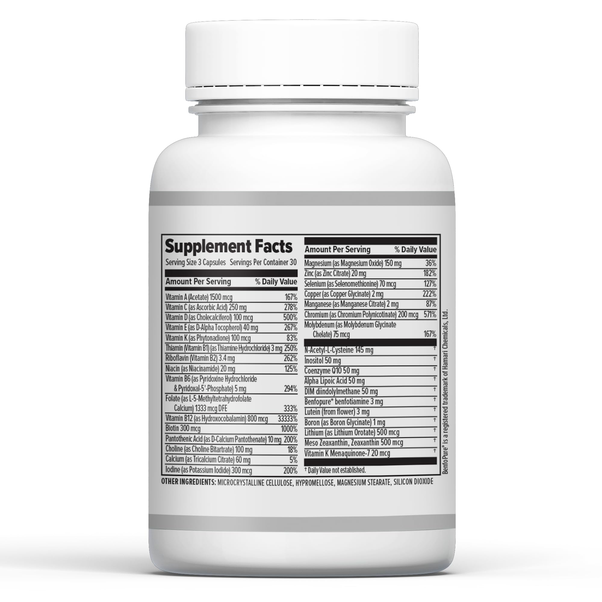 Vitamina B12 800 mcg en 10X Health System para energía sostenida.