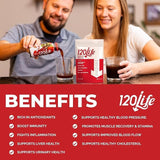 120LIFE cereza-acida-polvo: bebida revitalizante tras el entrenamiento