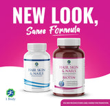1Body etiqueta frontal con información de nutrientes.