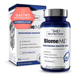 BiomeMD Probiotics de 1MD Nutrition, cápsulas para apoyo digestivo diario.