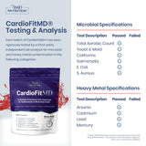 Probíotico Bacillus coagulans de CardioFitMD para salud digestiva.