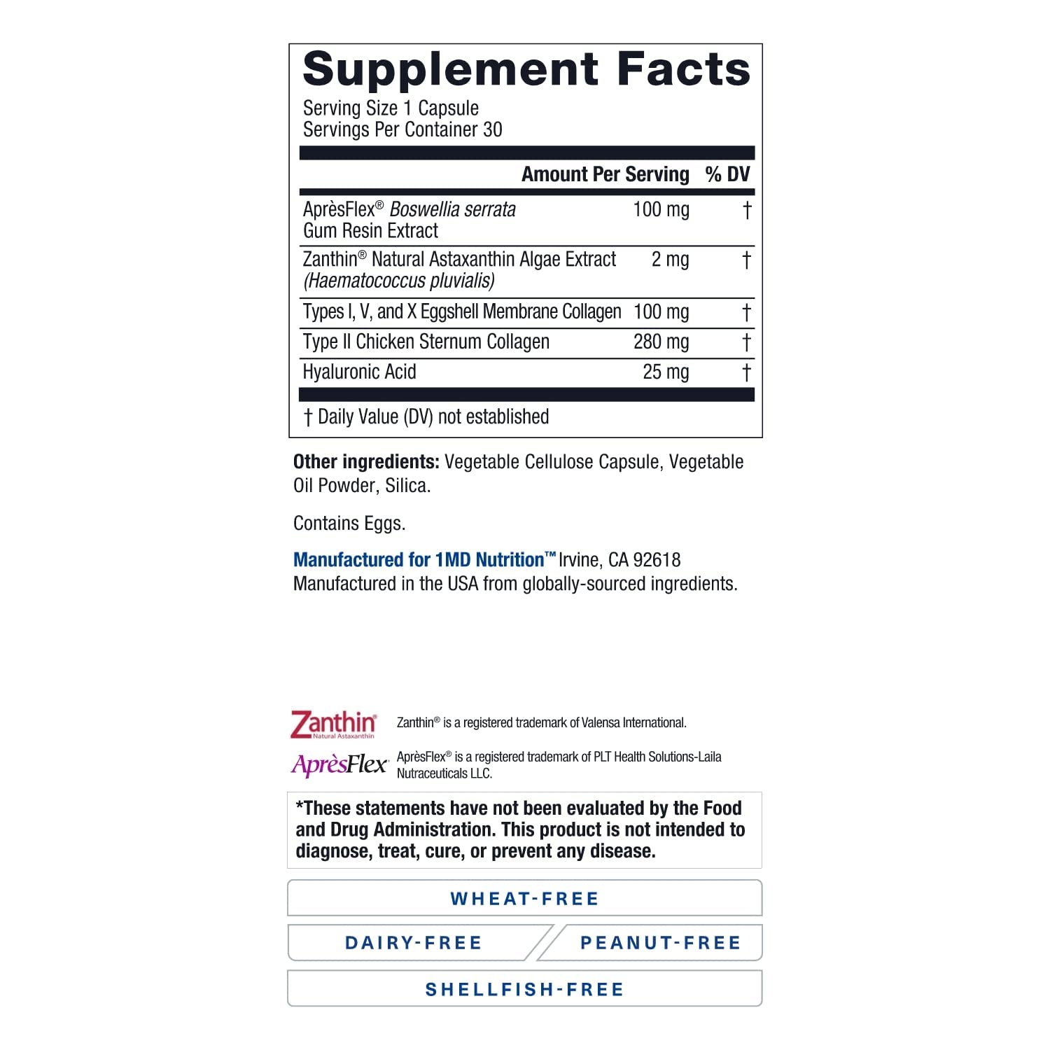 MoveMD 1MD Nutrition caja detalle: información de uso