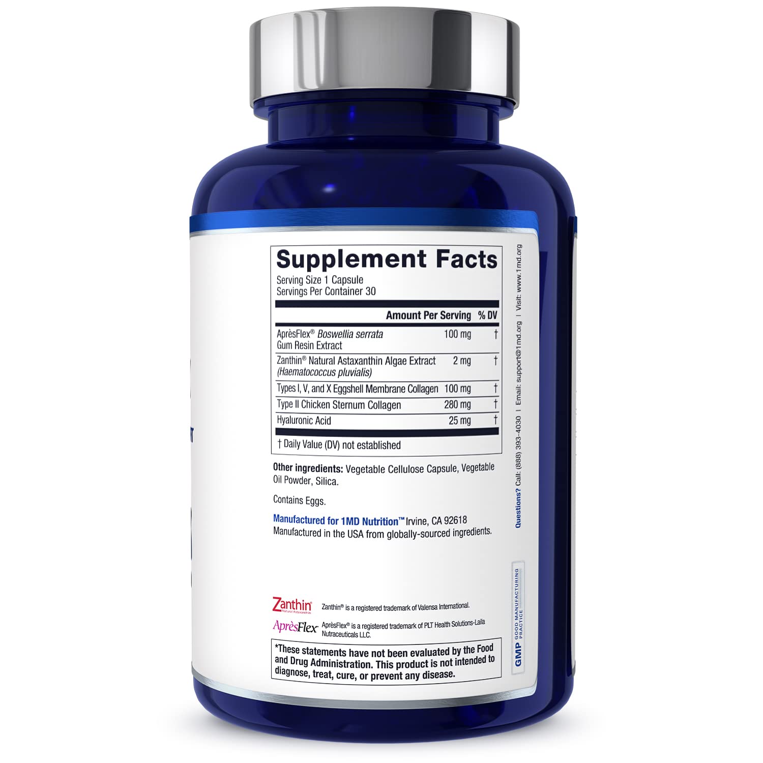 MoveMD 1MD Nutrition envase 30 cápsulas: pack conveniente