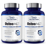 OsteoMD de 1MD Nutrition: botella con cápsulas para posible apoyo de densidad ósea