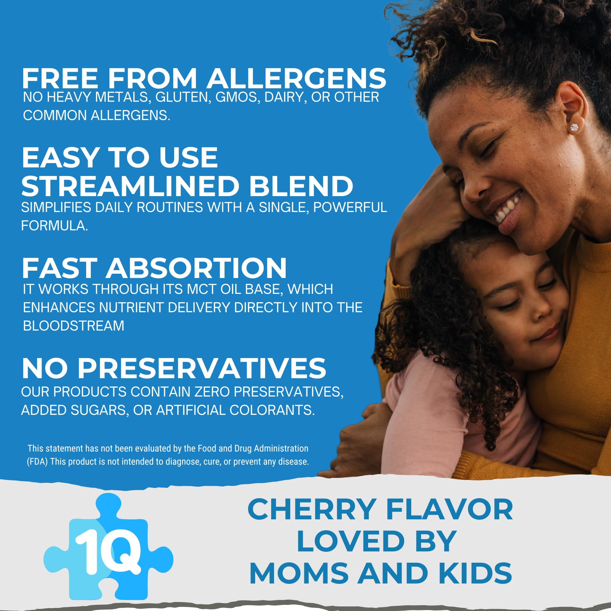 1Q Focus sabor cereza: toma agradable cada día