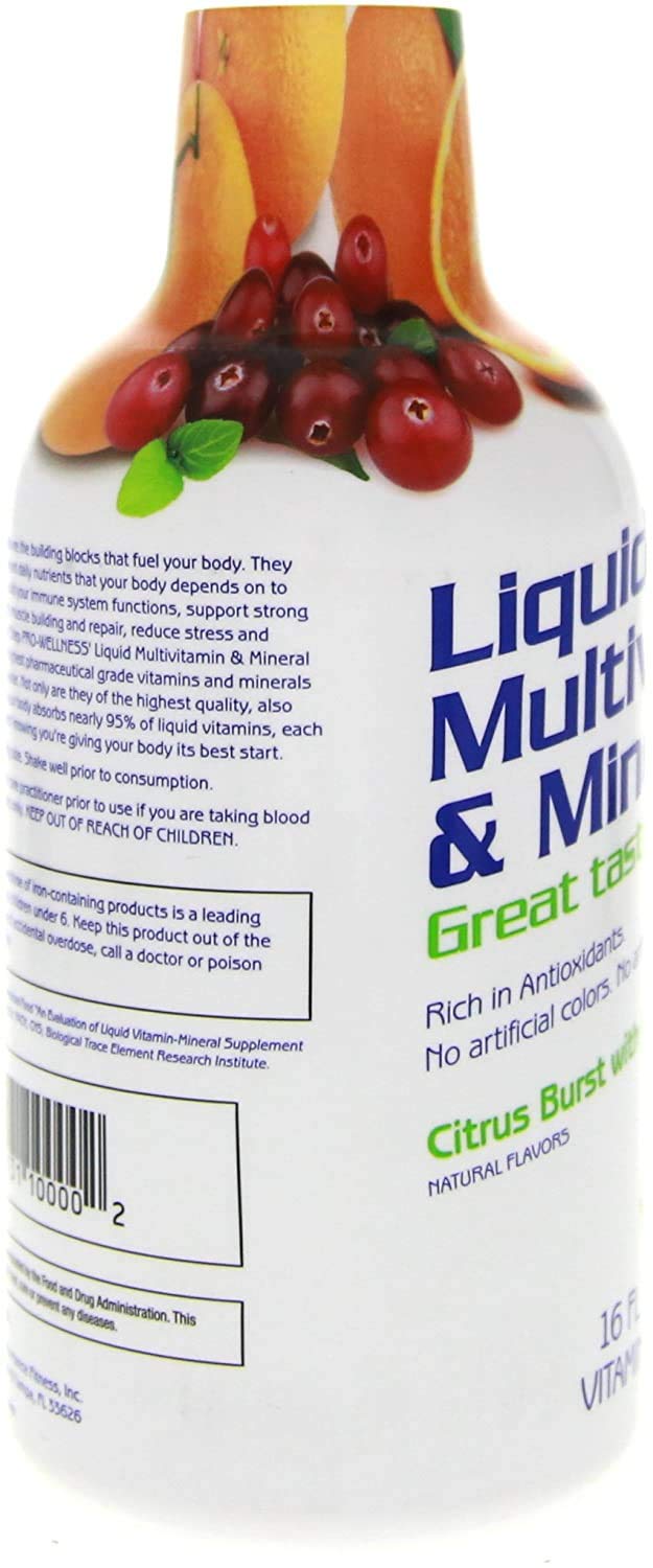 Detalle de ingredientes: 71 vitaminas y minerales en 1st Step Energy.